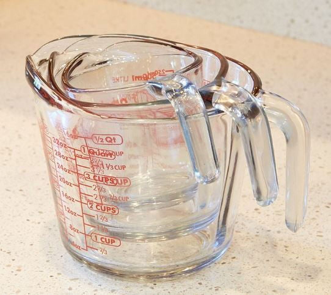 Anchor Hocking 3-pc. Glass Measuring Cup Set