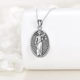 thumbnail image 3 of Scales of Justice Necklace S925 Sterling Silver Lady Justice Necklaces Scale Balance Libra Pendant Justice Goddess Jewery Gifts for Women Men Lawyer, 3 of 7