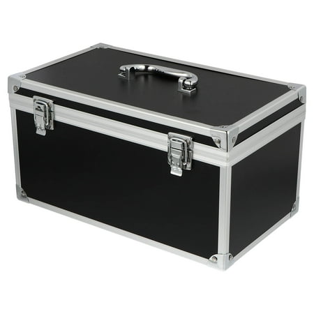 

Tinksky Aluminum Alloy Tool Box Multifunction Hard Storage Case Portable Parts Box