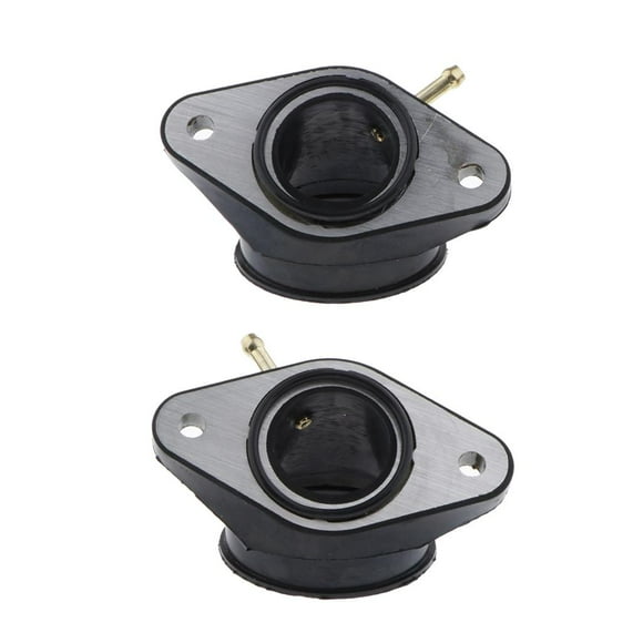 Colaxi 2 Pcs. High Quality Intake Manifold Carburettor Intake Manifold Adapter For Virago XV400 / 500/535, Easy Installation