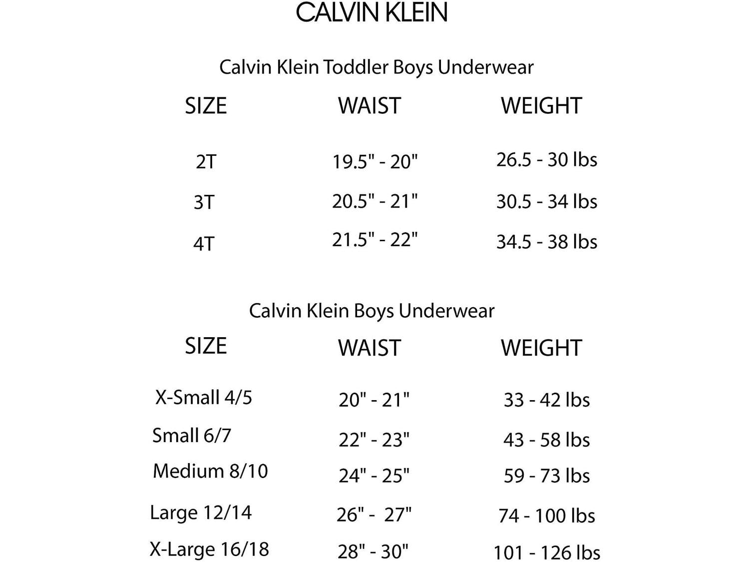 large calvin klein boxers