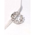 thumbnail image 2 of Heart Decor Cuff Ring, 2 of 3