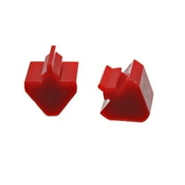 Energy Suspension Gm Style Pull Thru Bump Stop - Red