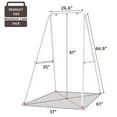 thumbnail image 3 of G TALECO GEAR 2-in-1 Baby Jumper and Swing, Indoor&Outdoor Baby Swing for 6-24 Months Infant Toddler, Pink, 3 of 8