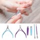 thumbnail image 4 of Conjunto de Pipinas de Cutículas, Herramientas de Manicura Portátiles de Acero inoxidable Terreno de Cutícula Con Emjador de Cutículas para para Unas de Las Unas de Las Unas, 4 of 7