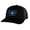 Black, variant on Classic Air Force Veteran Trucker Hat – Embroidered Air Force Logo, Patriotic Mesh Snapback Cap (NavyBlue)