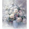 thumbnail image 2 of Haenraets, Willem 20x23 Gold Ornate Wood Framed with Double Matting Museum Art Print Titled - White bouquet, 2 of 4