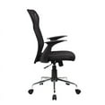 thumbnail image 4 of Techni Mobili Chaise d'Appoint à Dossier Moyen en Noir, 4 of 5