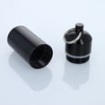 thumbnail image 5 of Micro Key Chain Waterproof Compartment Portable Storage Container, Black, 5 of 8