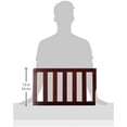thumbnail image 6 of Dream On Me Universal Convertible Crib Toddler Guard Rail, Espresso, 6 of 7
