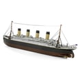 thumbnail image 2 of Model Kit RMS Titanic Ship (Moderate Difficulty) Steel Model Kit by Metal Earth, 2 of 6