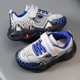 thumbnail image 4 of Caicj98 Boys' Athletic Shoes Led Light Up Shoes Walking Shoes Casual Kids Sneakers for Toddler Boys (Toddler/Little Kid) Blue,9, 4 of 7
