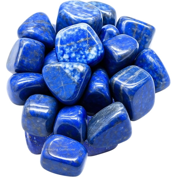 Lapis Lazuli Crystals and Healing Stones Tumbled - 1000 Carats