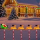 thumbnail image 2 of LED Muñeco Nieve Batería Litio Caminos Solares Navidad, 2 of 9