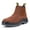 Reddish Brown, variant on TAN802 6 inch Soft Toe Slip On Mens Work Boots, Water Resistant Anti-Puncture Oil Resistant Chealsea Work Shoes