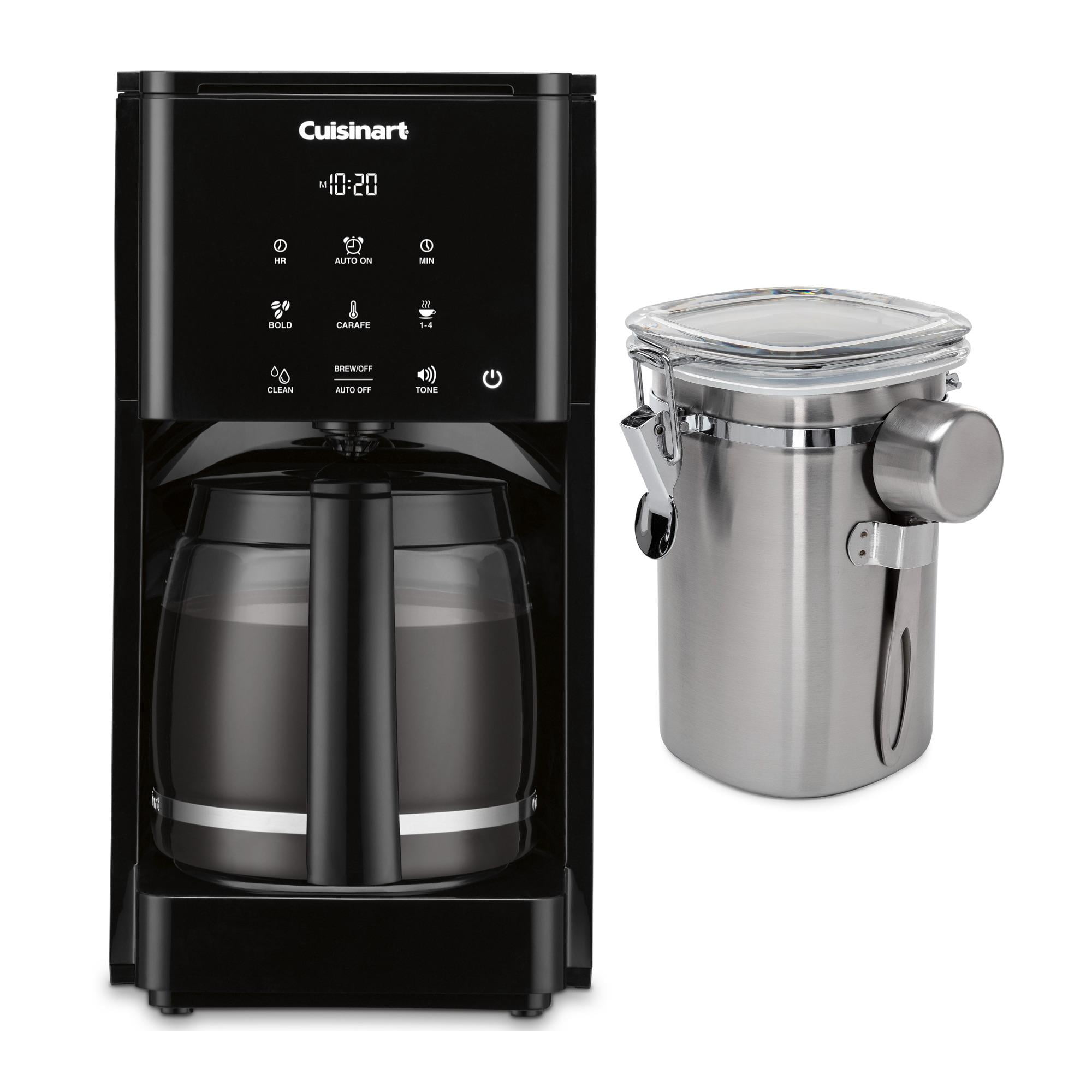 Cuisinart DCCT20 14Cup Touchscreen Programmable Coffeemaker w/ Coffee