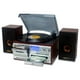thumbnail image 1 of Tocadiscos de vinilo LoopTone 10 en 1 Bluetooth de 3 velocidades plateado, 1 of 6