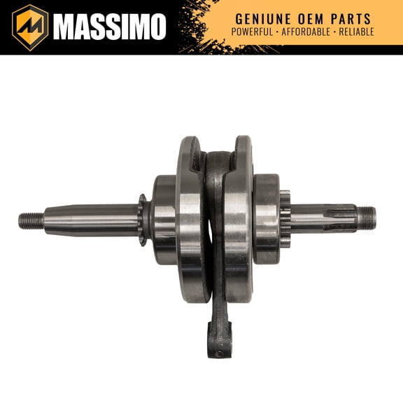 Massimo Mini 125 Go Kart Piston Crankshaft for 2023/2024+ Models | High-Performance Engine Component