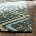 thumbnail image 2 of SAFAVIEH Soho Earl Geometric Wool Runner Rug, Grey/Multi, 2'6" x 8', 2 of 5