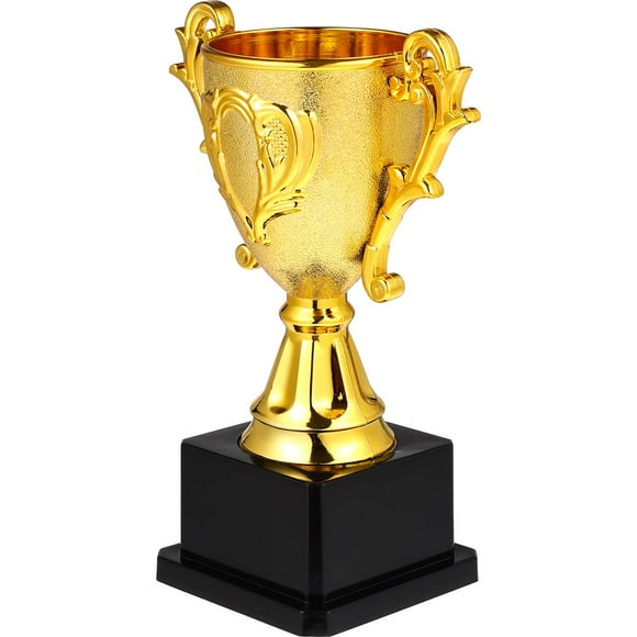 LEEYNEER Trophy Golden Plastic 1Pack 7.1In Height