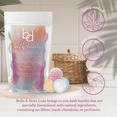 thumbnail image 6 of Belle & Beau Luxe Essentials Variety Pack Hemp Bath Bombs - Made with Organic Hemp Seed Oil and Pure EO - Vanilla, Tea Tree Citrus, Bergamot Berry, & Ache Away - 8 Count, 6 of 6