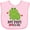 AD-Pink, variant on Inktastic My Papi Loves Me Grandson Frog Boys Baby Bib