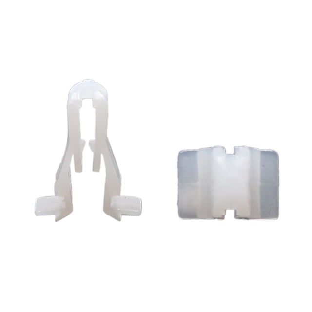 20Pcs Sujetador Clips Antiproyección de 7mm para El Vehículo Coche Guardabarros Parachoques de Plástico Blanco Unique Bargains Clips/Remaches/Sujetador