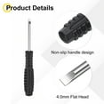 thumbnail image 3 of Destornillador plano mini Uxcell de 4.0 mm, longitud de 115 mm, destornillador de precisión para reparación de pequeños electrodomésticos, 3 of 6