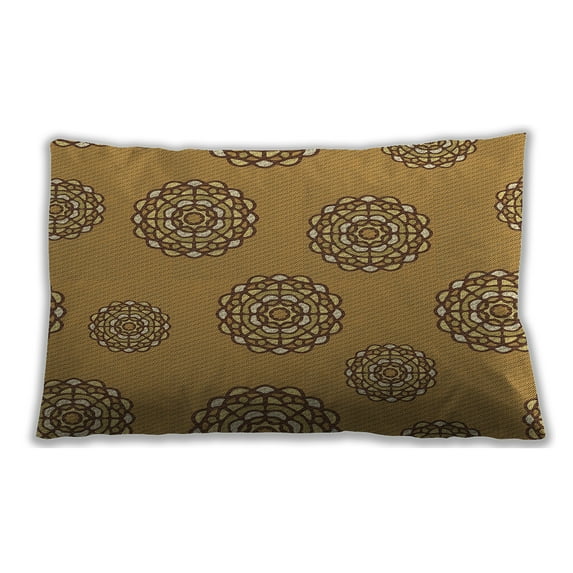 Ahgly Company Outdoor Rectangular Contemporary Lumbar Throw Pillow, 13 inch by 19 inch