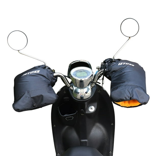 Moto Grip Guidon Muff Coupe-vent Imperméable à l'eau Gants de