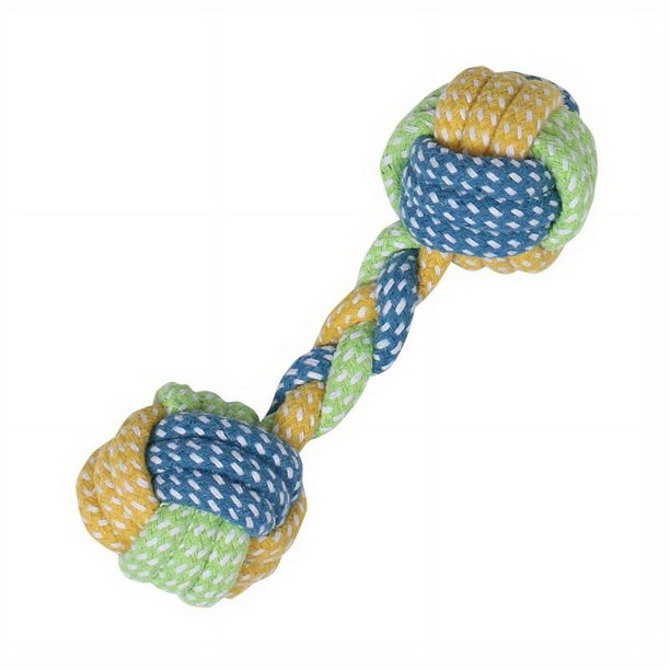 1pc Pet Knot Design Chew Toy, Interactive Toy For Dogs For Fun Training Teeth Cleaning