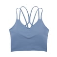 thumbnail image 6 of Tinglu Sling Tube Top Fitness Yoga Vest Pads Wrapped Chest Tank Tops Sport Bras, 6 of 8