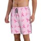 thumbnail image 2 of Balery Breast Cancer Awareness 1 Traje de Baño Estilo Hawaiano para Hombre, Shorts de Secado Rápido con Bolsillos-Large, 2 of 6