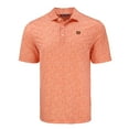 thumbnail image 2 of Men's Cutter & Buck Orange Cincinnati Bengals Pike Eco Flora Print Polo, 2 of 3