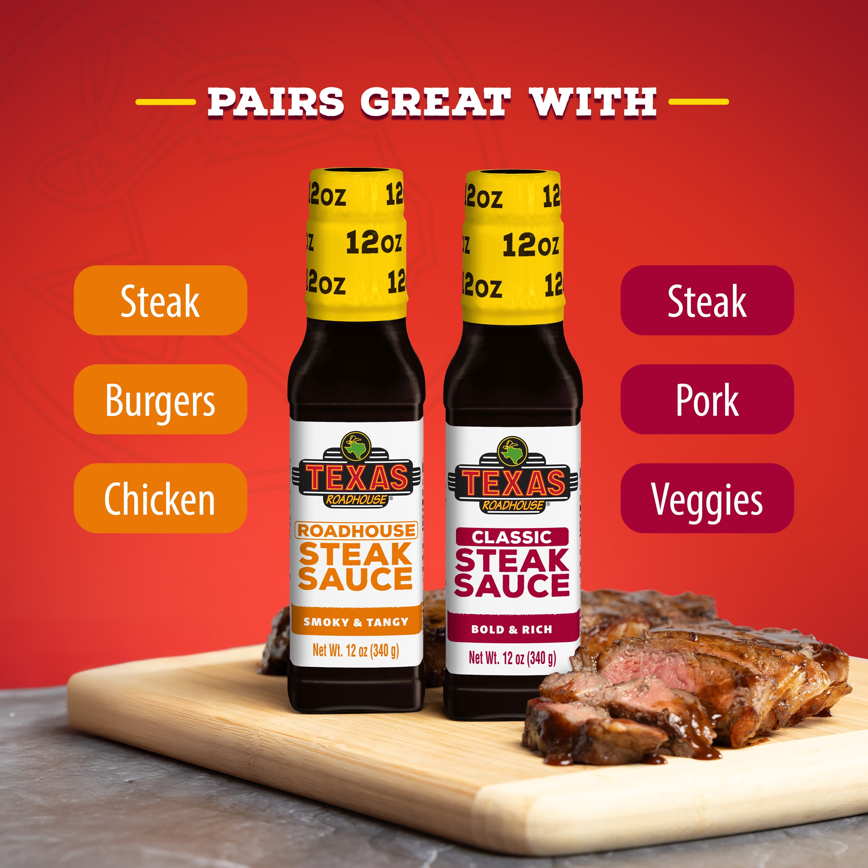 Texas Roadhouse Gold Sauce, 12 oz.