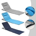 BCLONG Beach Mat Lounge Chair Portable Camping Lounger Adjustable