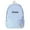 Z72-Blue, variant on Letter Print Color Block Backpack Star Pendant Multi Pocket Lightweight Waterproof Back To School Casual Student Bookbag