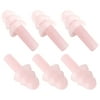 Unique Bargains Soft Silicone Swimming Ear Plug Waterproof Earplug Protector Pink 3 Pairs