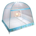 thumbnail image 2 of YAOMOBB Couverture de Chambre Filet Pliant Portable Fermeture Éclair Tente Entièrement Fermée Rideau de Lit, 2 of 7