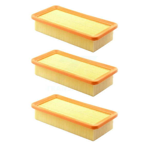 PUR Engine Air Filter (3 Pack) for Car 2006-2011 Hyundai Accent Kia Rio Rio5 K57-100555