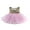 Pink, variant on Suealasg Toddler Baby Girls Sleeveless Sequin Dress Princess Mesh Stitching Formal Party Tutu Gown Dresses