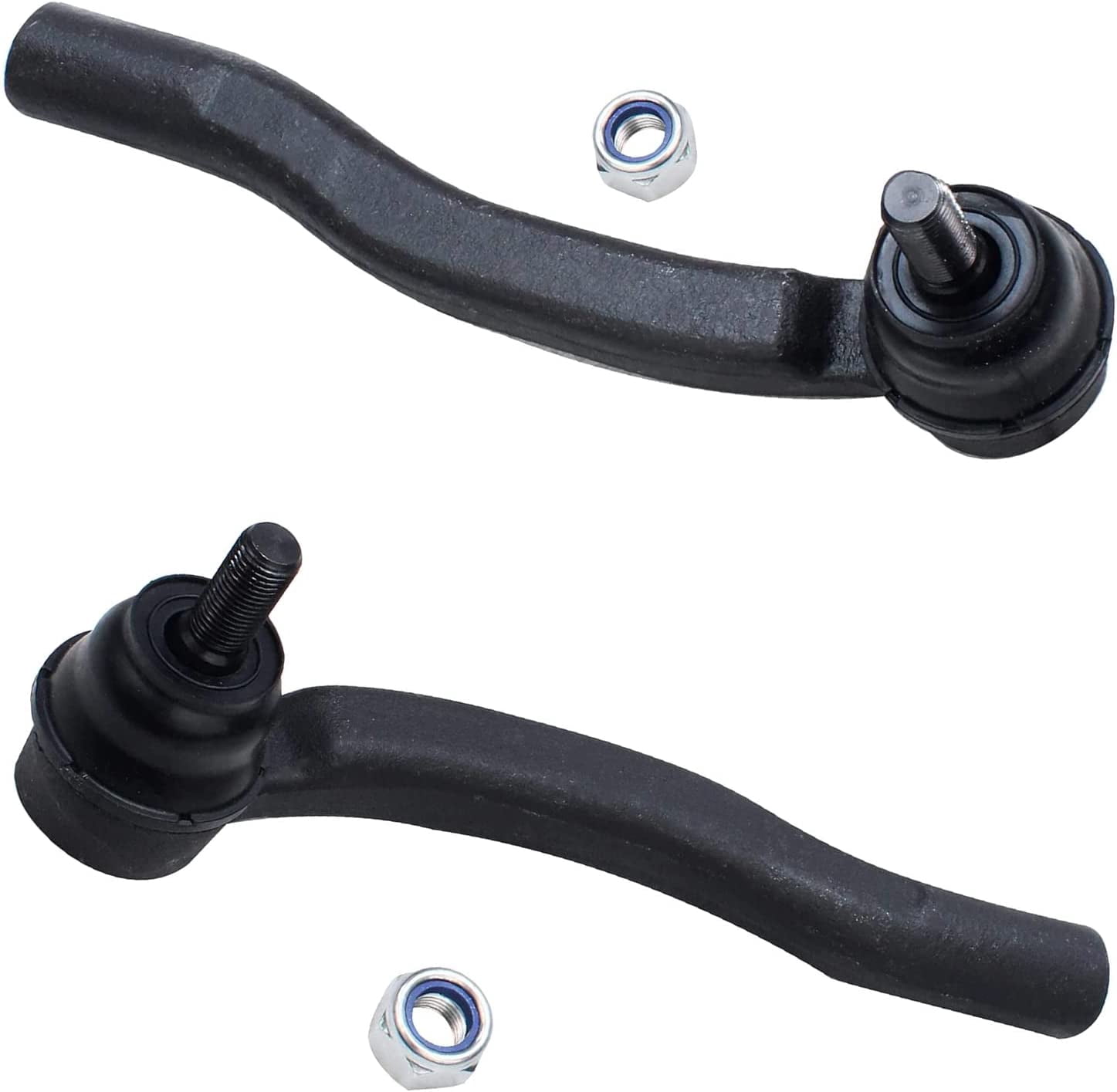 Detroit Axle - Front 8pc Control Arms Kit for 2004-2010 Toyota Sienna, 2 Lower Control Arms with Ball Joints 4 Tie Rods 2 Sway Bar Links 2005 2006 2007 2008 2009 Replacement
