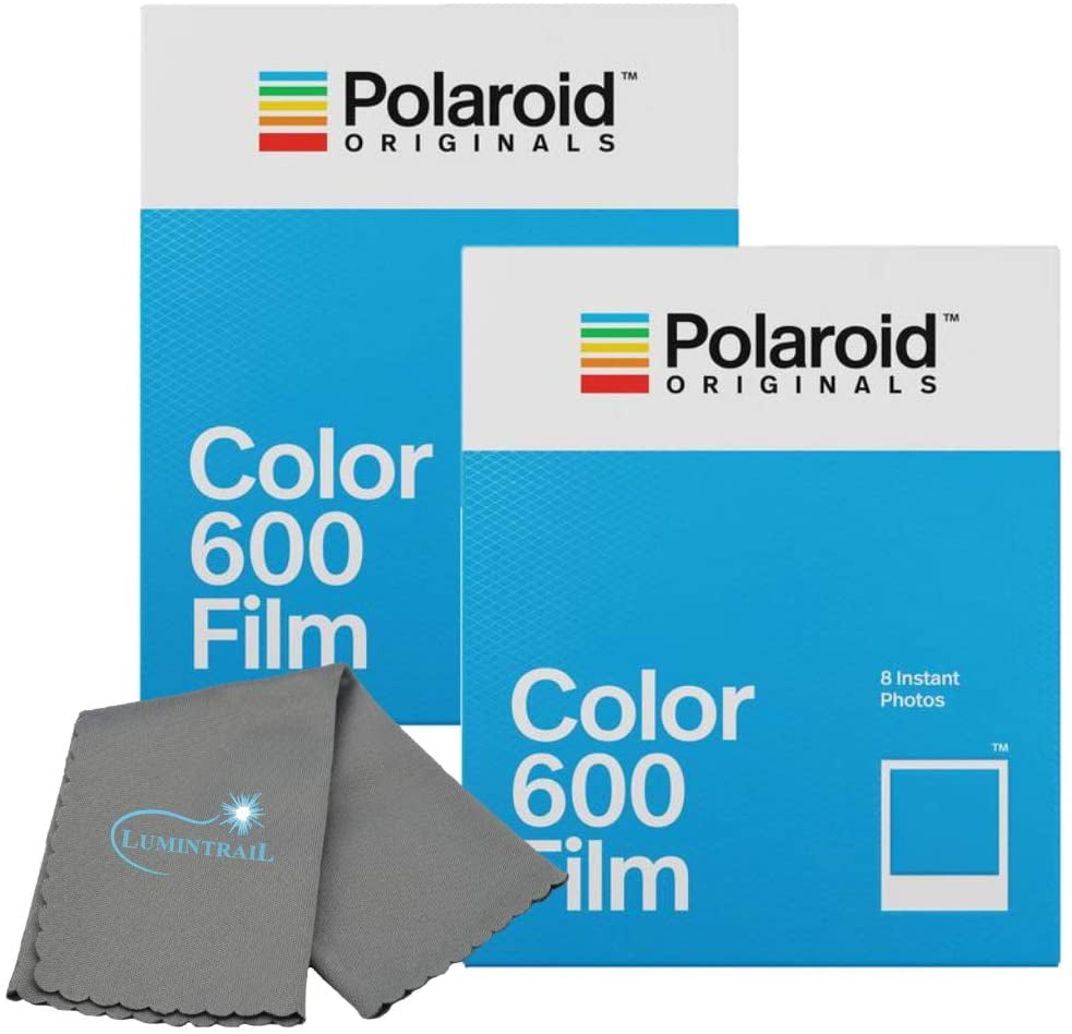 Polaroid Color Instant Film for 600 and iType Cameras Bundle with a