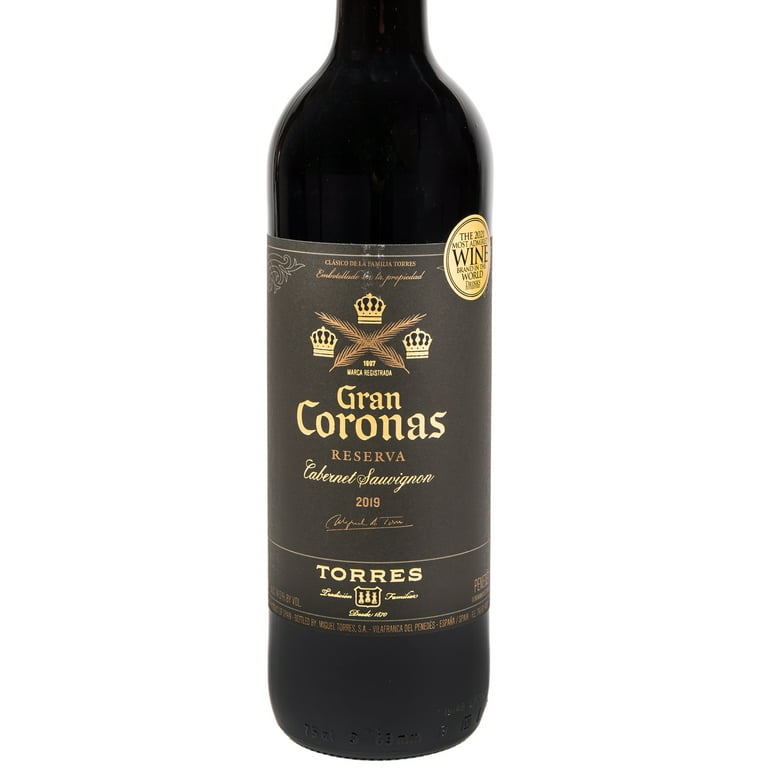Torres Gran Coronas Reserva Red Wine, 750 ml, Penedes, Spain, 14.5