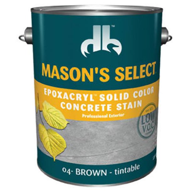 Duckback Products SC006204416 Brown EpoxyAcryl, Solid Color Concrete
