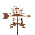 thumbnail image 1 of EZ Vane EZ1800-4S Crosses Weathervane with Four Sided Mount, 1 of 1
