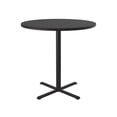thumbnail image 3 of Correll Bxb42R-07 Cafe and Breakroom Tables - Round Bar Stool-Standing Height - Black Granite, 3 of 5