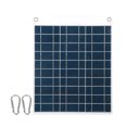 thumbnail image 1 of Panel solar de 30 W, 5 V, doble USB, portátil, para exteriores, camping, senderismo, cargador de batería de teléfono, 1 of 1