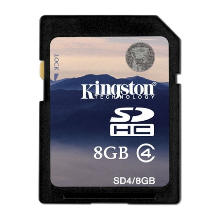 Lexar 4 Gb Microsd - Kingston SDC4/8GBCR 8GB microSDHC Class 4 Flash Card