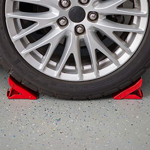 Butée De Roue En ABS - Cale De Stationnement Pour Voiture, Camping-Car - Anti-Roulage - Robustesse Et Stabilité